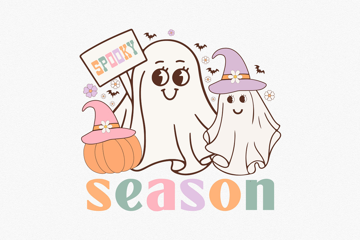 Halloween Sublimation Design Bundle, a Work Illustration by CreationArt (Photo 11 of 19)