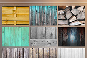 Wood Textures Set, a Texture Graphic by Backgrounds Store (Thumbnail 3 of 4)