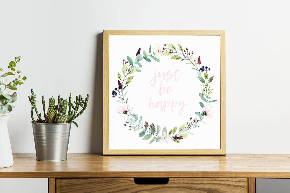 Watercolor peony and eucalyptus, a Decorative Illustration by marie dricot (Photo 10 of 11)
