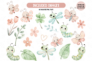 Cute Little Love Bugs Clipart, an Illustration by TatiMockup (Thumbnail 2 of 5)