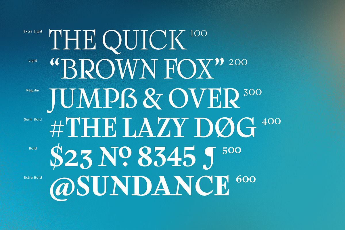 75% Off Rachee Display, a Font by Sundance Tipografia (Photo 3 of 10)