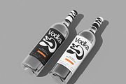Vodka Bottle Mockup, a Packaging Mockup by Brand Earth (Thumbnail 3 of 4)