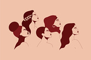 International Women's Day Cards, a Person Illustration by Mary Long (Thumbnail 6 of 6)