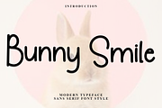 Bunny Smile, a Sans Serif Font by InermediaSTUDIO (Thumbnail 1 of 7)