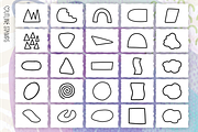 Abstract Procreate Brush Bundle, a Brush Add-On by cugypress (Thumbnail 10 of 23)