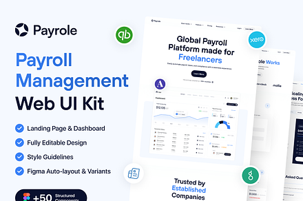 Payrole - Payroll Management UI kit