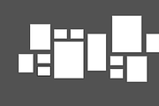 Gallery Wall Ai Templates, a Flyer Template by Treich Design (Thumbnail 9 of 12)