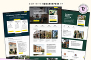 Window Cleaning Squarespace Website, a Squarespace Template by Template Twist Shop (Thumbnail 2 of 9)