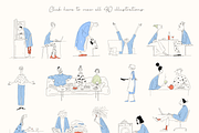People Series BUNDLE: All 5 in 1, a Person Illustration by Veyla (Thumbnail 25 of 52)