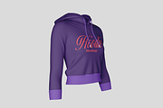 Woman’s Cropped Hoodie Mockups, a Hoody Mockup by artimasa (Thumbnail 2 of 3)