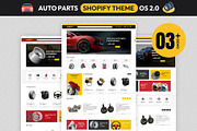 Auto Spare Parts Shopify Theme, a Shopify Template by LogicGo Shopify Experts (Thumbnail 1 of 7)