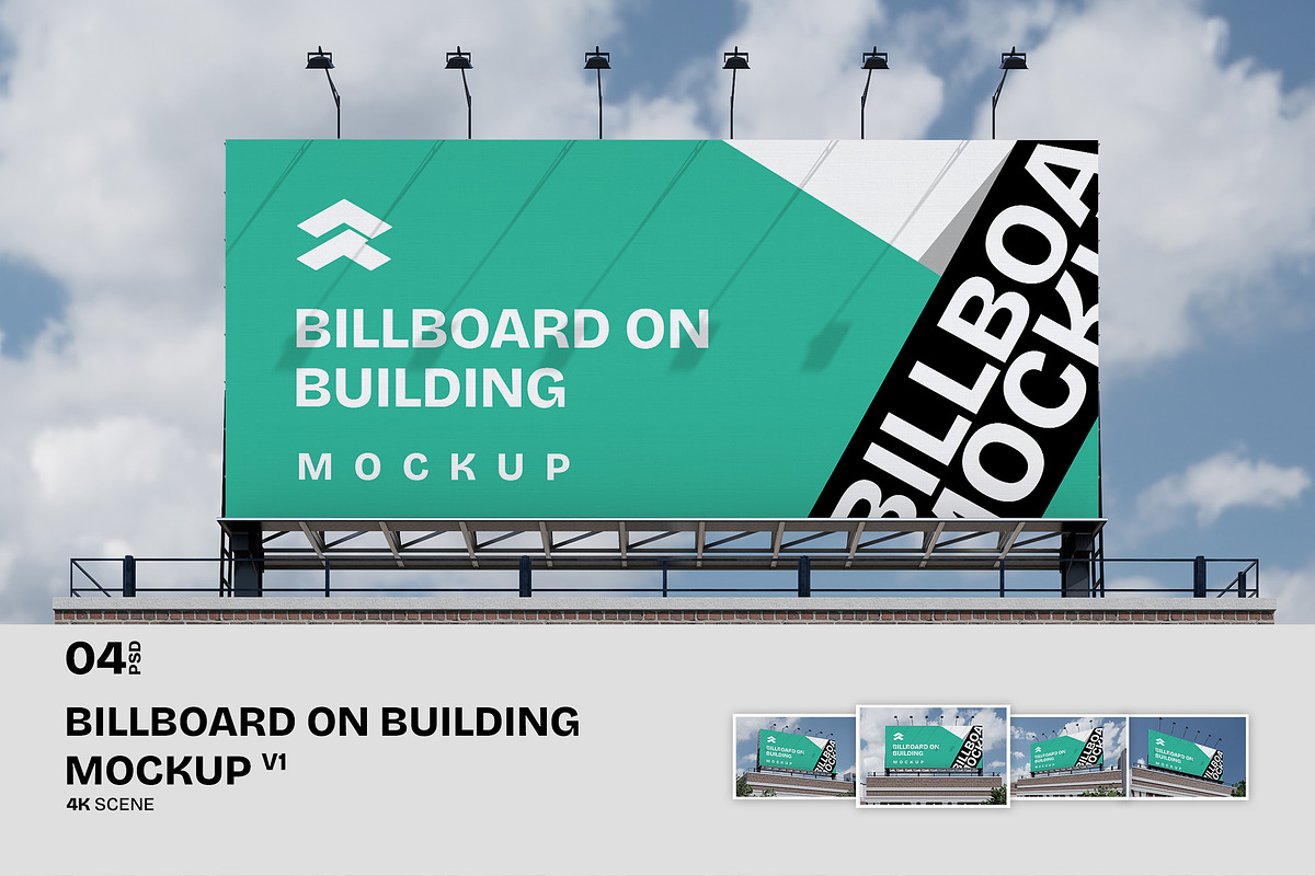 Billboard building vol.01 - Mockup, a Mockup by Rometheme Std (Photo 1 of 5)
