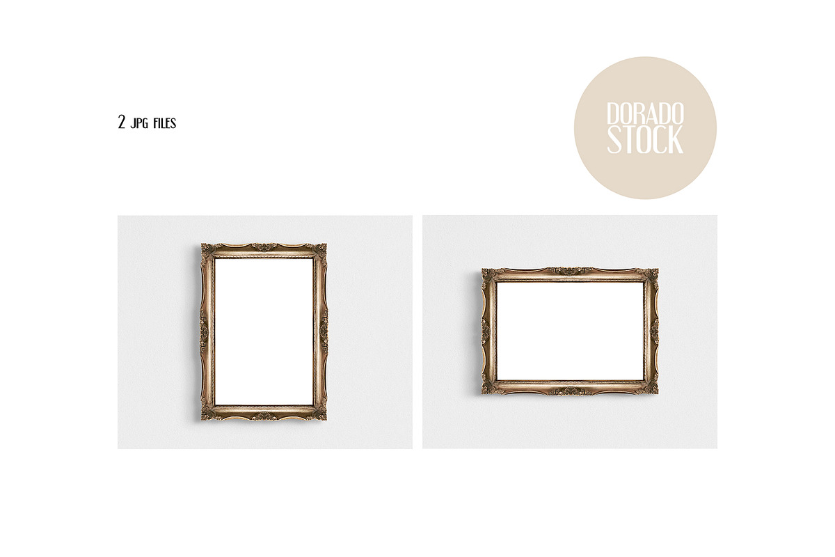 Isolated Old Frames Mockups, a Product Mockup by Dorado Stock (Photo 4 of 7)