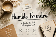 Humble Foundry Handwritten Font