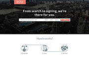 Real Estate One Page Template, a Landing Page Template by dmitriythomas (Thumbnail 3 of 5)
