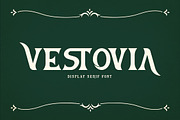 Vestovia Display Serif Font, a Sans Serif Font by Storytype Studio (Thumbnail 1 of 15)