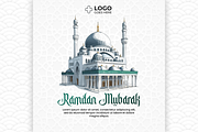 Ramadan Mubarak posts, a Social Media Template by AyyazMomin (Thumbnail 5 of 7)