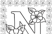 Beautiful A to Z Affirmation Colorin, a Healthcare Illustration by Noorist (Thumbnail 29 of 53)