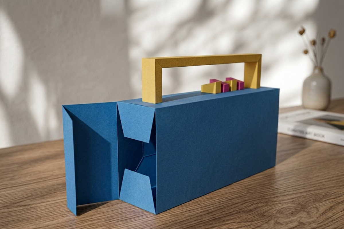 Boombox favor - 3d papercraft, a Card Template by PAPER amaze (Photo 3 of 5)