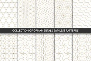 Ornament Seamless Geometric Patterns