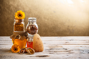 Fresh honey stock photo containing apiary and apiculture, a Food & Drink Photo by Grafvision photography
