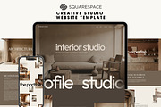 Squarespace Interior Website Theme, a Squarespace Template by Mockup Art Atelier (Thumbnail 1 of 18)