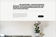 Paper Studio Architect Squarespace, a Squarespace Template by bonjourdsgnco (Thumbnail 3 of 11)