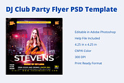 DJ Party Club Flyer PSD Template, a Flyer Template by Ibnul Jaif Farabi (Thumbnail 2 of 4)
