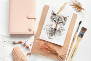 Forest Wolf. Watercolor Wall Art, an Animal Illustration by Lumitar (Thumbnail 8 of 8)