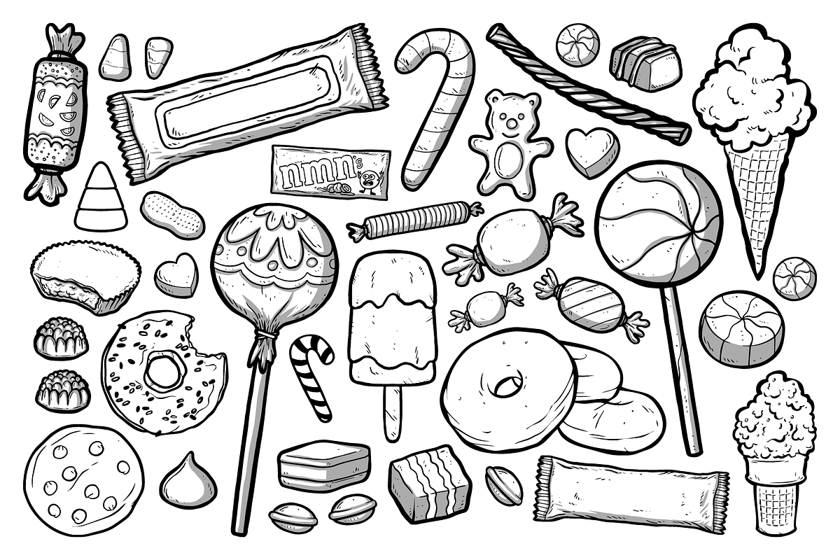Sweet Treat Vector Pack, a Food Illustration by Vectory by BSC (Photo 3 of 3)