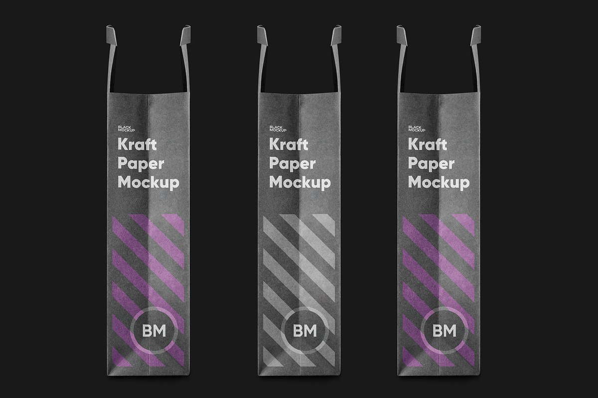 Paper bag mockup, a Product Mockup by BlackMockup (Photo 9 of 11)