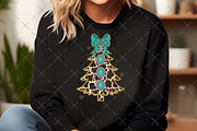 Leopard Print Christmas Tree PNG, an Illustration by Craft Nest (Thumbnail 5 of 6)