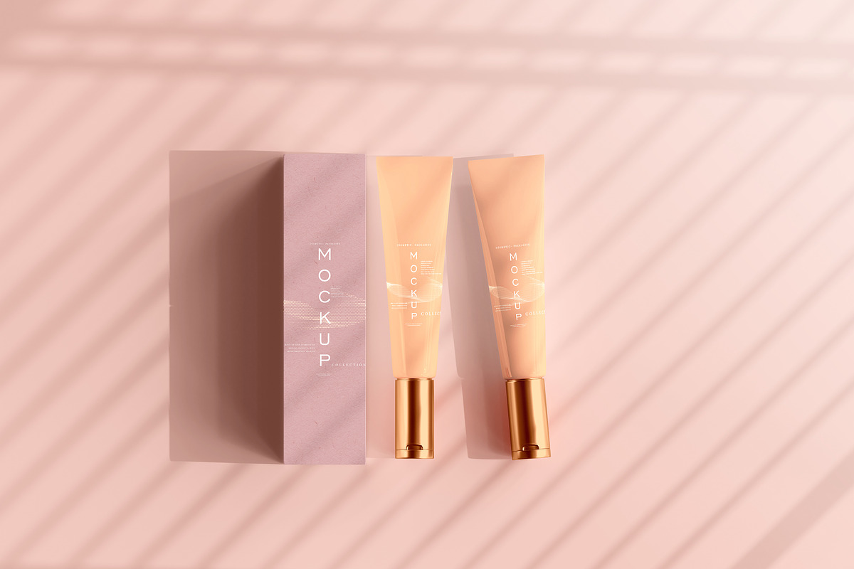 390+ Cosmetic Branding Mockup Scenes, a Cups & Container Mockup by pmvch (Photo 233 of 367)