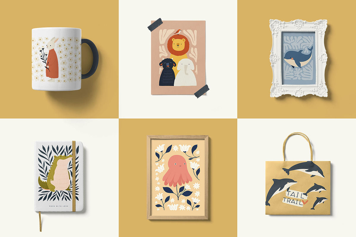Nursery Room | Wall Art Collection, an Object Graphic by Leleka.Store (Photo 10 of 21)