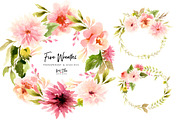 Sweet Dahlias and Roses, an Illustration by Kim Thoa Designs (Thumbnail 4 of 9)
