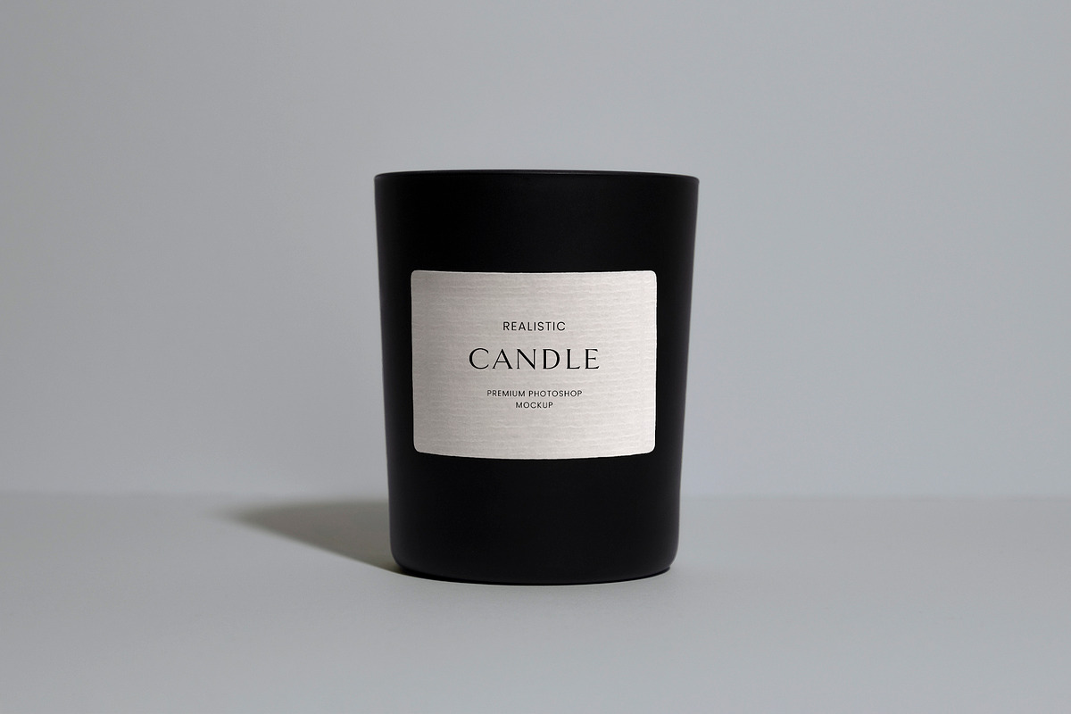 Minimalist Candle & Box - 3 Mockups, a Packaging Mockup by Studio Lanterne (Photo 3 of 7)