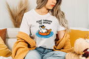 Funny Goose Embroidery PNG, an Illustration by Designking (Thumbnail 2 of 4)