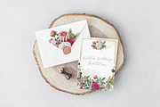 Watercolor floral Christmas pack, a Decorative Illustration by WonderWonder (Thumbnail 14 of 20)
