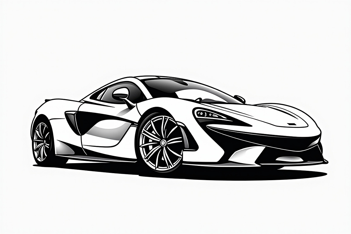 Luxury Car Clipart Vector Bundle, an Illustration by Creativeshirt (Photo 7 of 9)