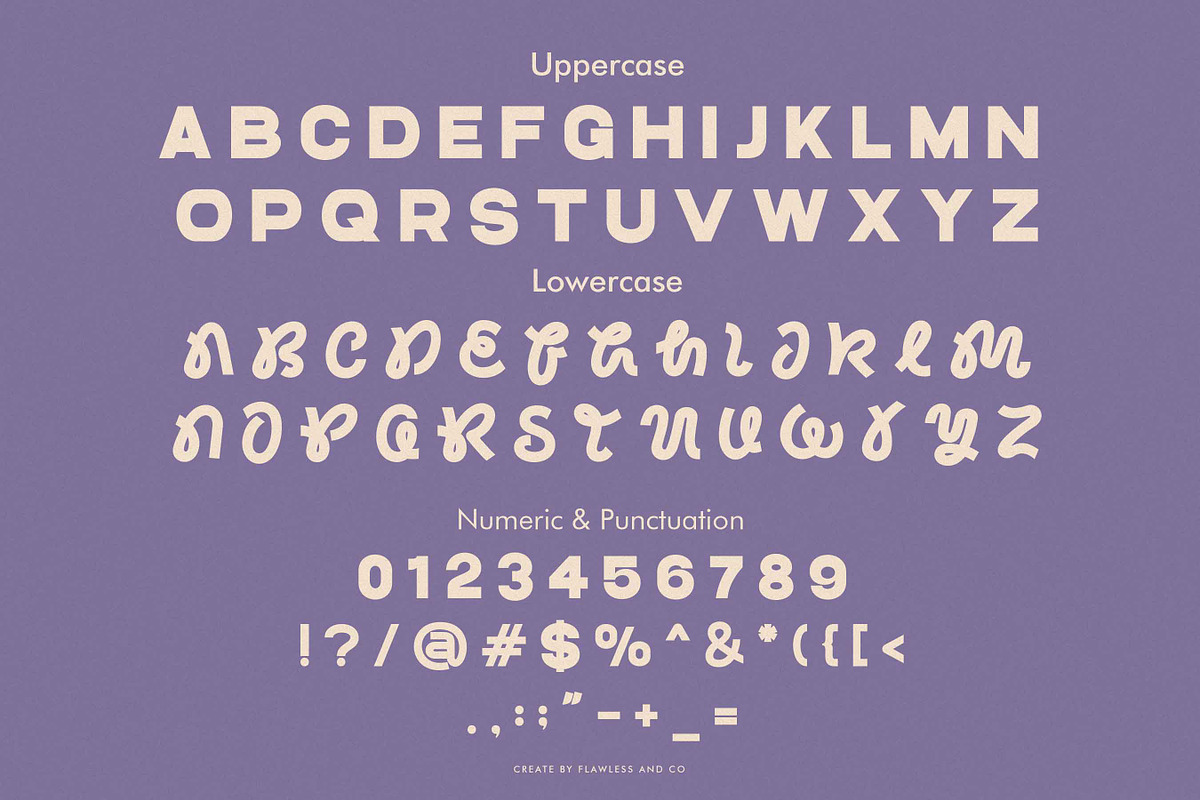 Monundrum - Combination Font, a Font by Flawless And Co (Photo 9 of 10)