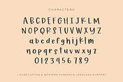 Sugar Pumpkin Sans, a Handwritten Font by Beck McCormick (Thumbnail 10 of 10)