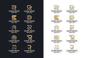 Letter R Logo Bundle, a Branding & Logo Template by Artiveko