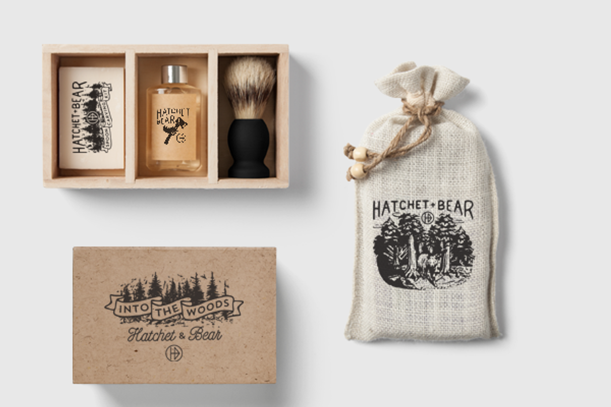 Vintage logo template + Barn  Door, a Templates & Theme by Jørgen Grotdal (Photo 3 of 4)