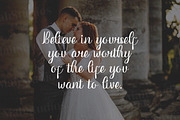 Writta Script Fonts, a Script Font by mahstudios (Thumbnail 9 of 15)