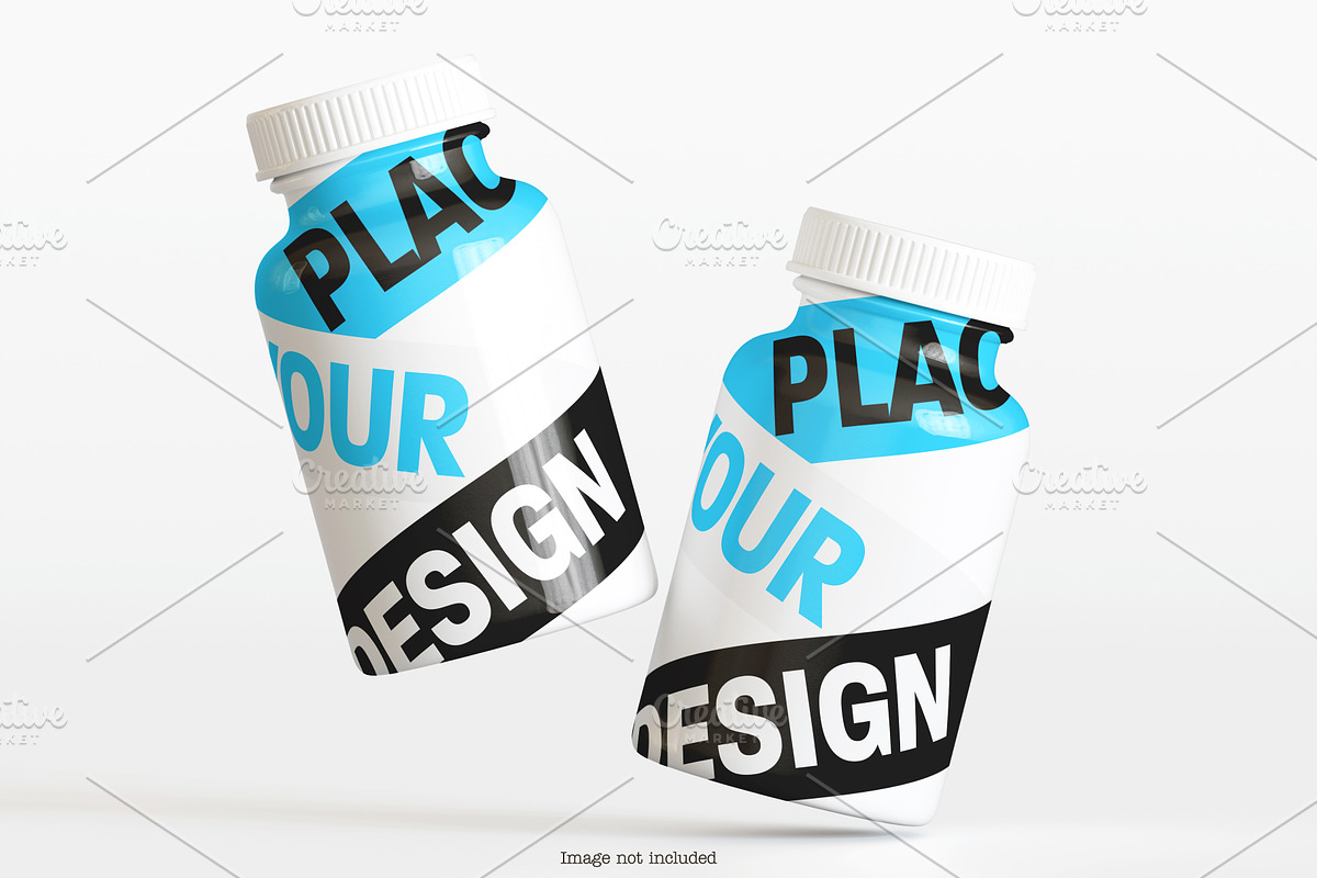 Pills Bottle Mockup Bundles, a Packaging Mockup by Ambo Ampeng (Photo 20 of 26)
