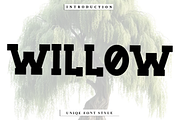Willow, a Script Font by InermediaSTUDIO (Thumbnail 1 of 8)