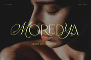 Moredya Typeface, a Sans Serif Font by alit design (Thumbnail 1 of 15)