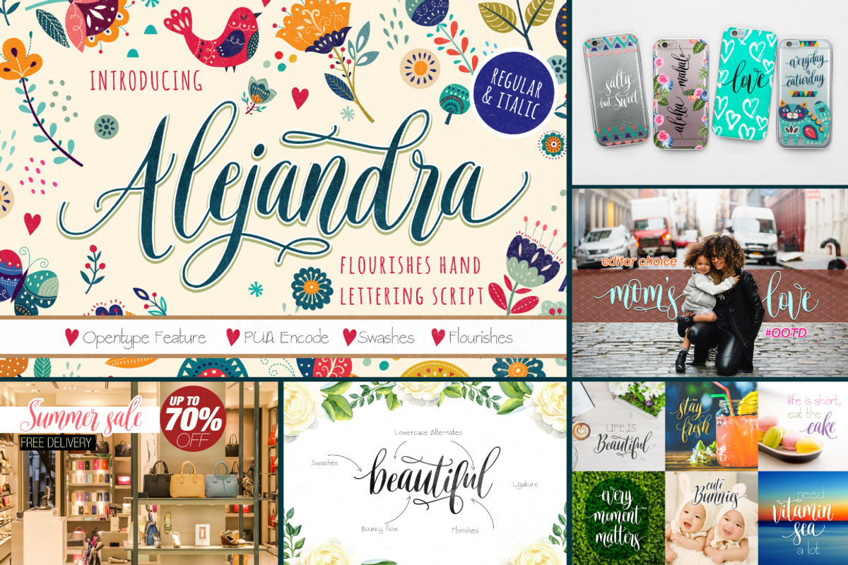 YEAR END FONT BUNDLE, a Script Font by DoubleZ Studio (Photo 5 of 12)