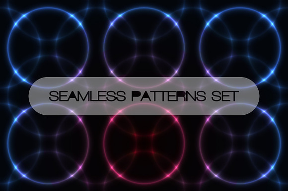 Set Of Seamless Backgrounds