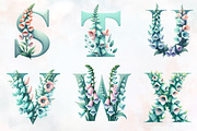 Foxglove spring Alphabet Png, an Illustration by RobertsArt (Thumbnail 7 of 7)